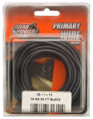 24' BLK 16GA Prim Wire