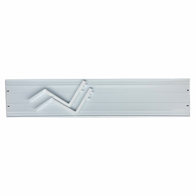 4' WHT Header HDW Kit