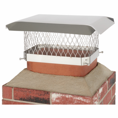 9x13SS Shelter Chim Cap
