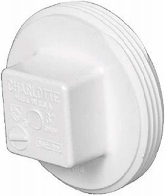 6" DWV MPT Plug