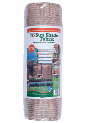 6'x20' Tan Sun Shade