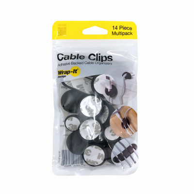 14PK ASSTD Cable Clips