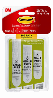 ASSTD Pic Hang Strips