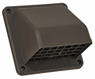 4" BRN Plas Hood