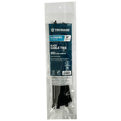 TG15PK 8" BLK Cable Tie