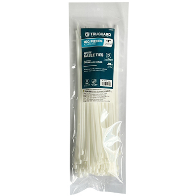 TG100PK 11"WHT CableTie