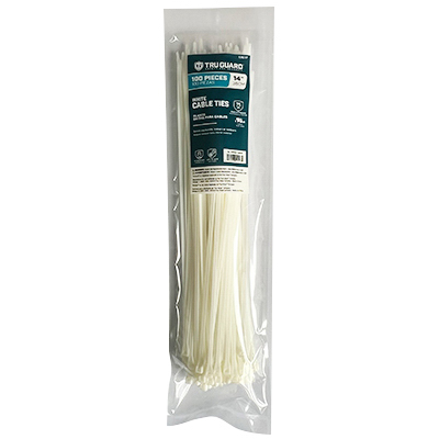 TG100PK 14"WHT CableTie