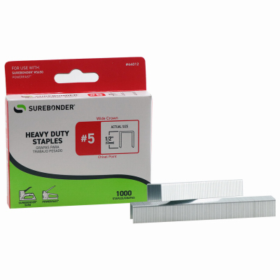 1000PK 1/2" Wide Staple