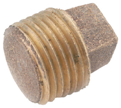 3/8"BRS Solid Pipe Plug