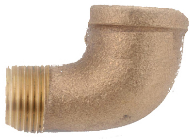 1/2"BRS 90DEG Str Elbow
