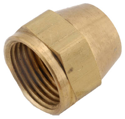5/16" BRS Short FL Nut