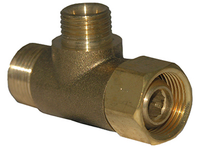 3/8x3/8x1/4ANG Stop Tee