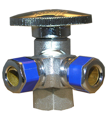 1/2x3/8x3/8 3WY Valve