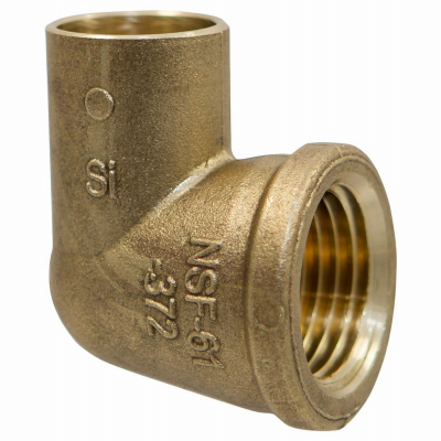 1/2 CxF 90 Elbow