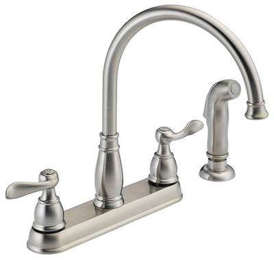 SS 2Hand Kitch Faucet
