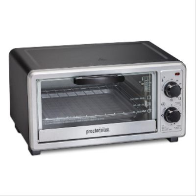4Slice WHT Toaster Oven