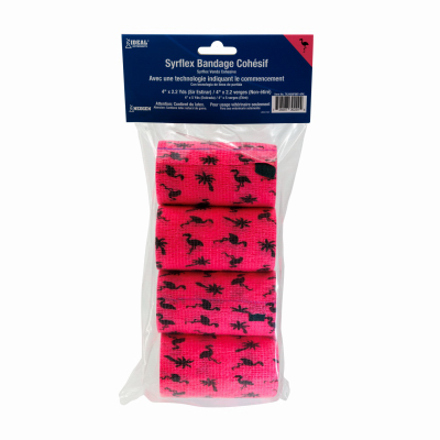 4" PNK Co Bandage