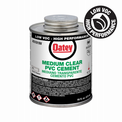 16OZ CLR MED PVC Cement