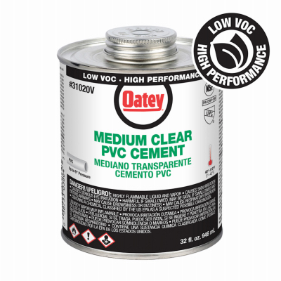 32OZ CLR MED PVC Cement