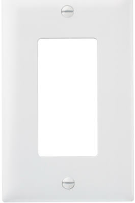 10PK WHT 1G Decor Plate