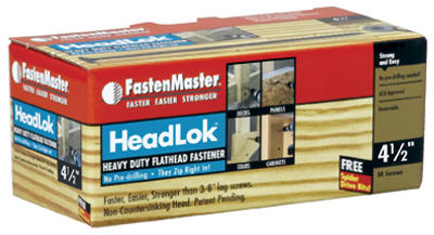 50PK 4-1/2Headlok Screw