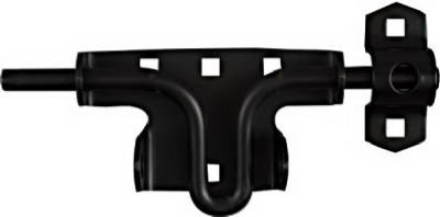 BLK Slide Bolt Latch