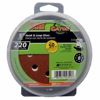 50PK5"8HoleHL 220G Disc