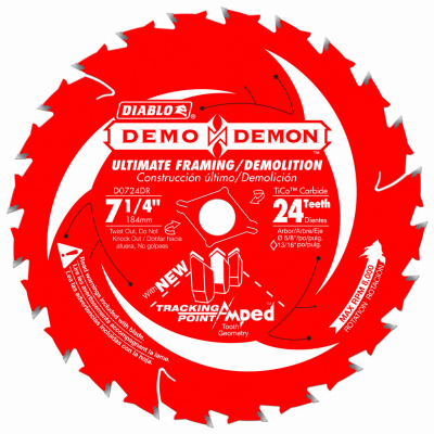 7-1/4x24T Saw Blade