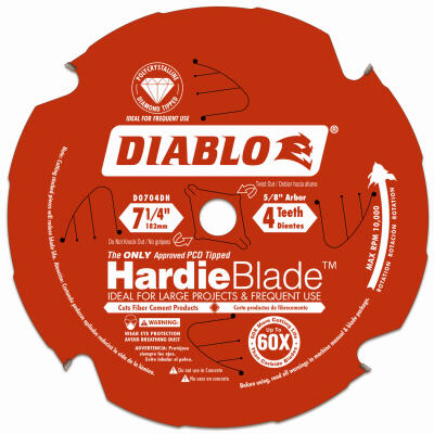 7-1/4x4T Cement Blade