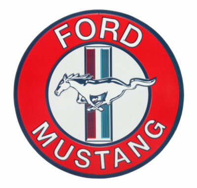12x12 Ford Mustang Sign