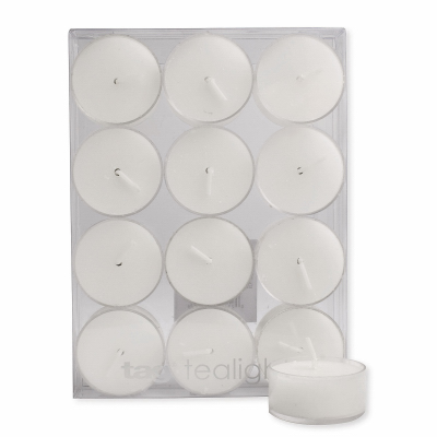 12PK WHT Tealight