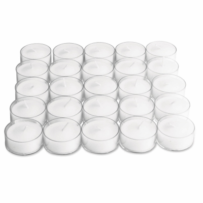 25PK WHT Tealight