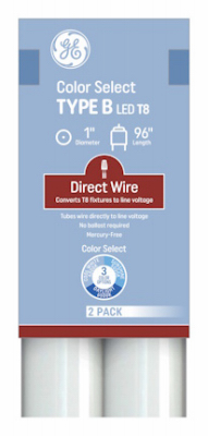 GE 8' 43W WHT T8 Bulb
