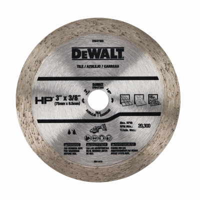 3" Cont Tile Blade