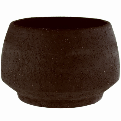 6" BLK Tapered Pot