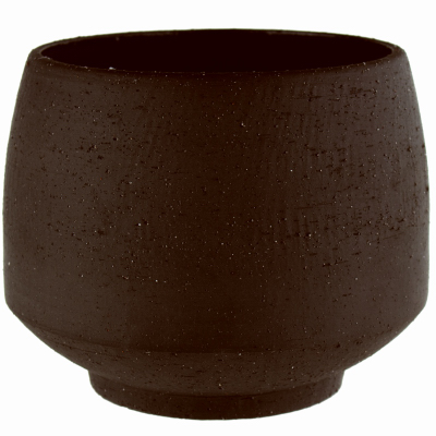 6.5" BLK Tapered Pot
