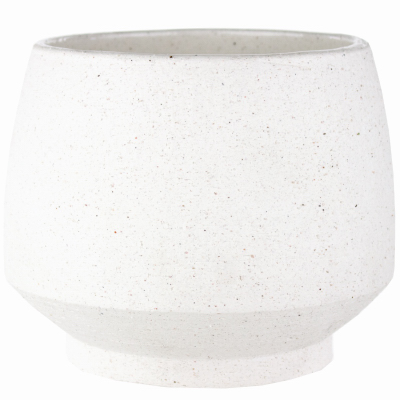 6.5" WHT Tapered Pot