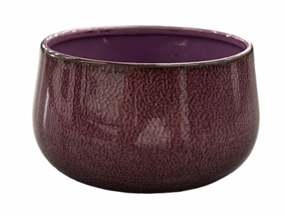 4" MB Bowl PURP Planter