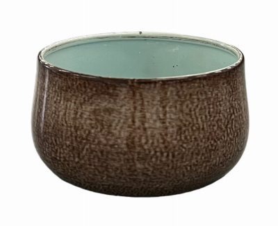 4" MB Bowl Mint Planter