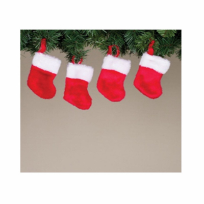 6" RED Mini Stocking