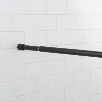 41-73" BLK SHWR Rod