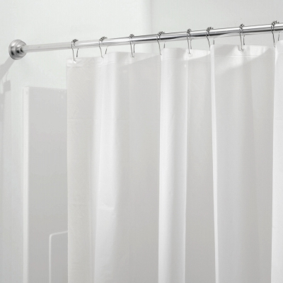 70x72 WHT Curtain Liner