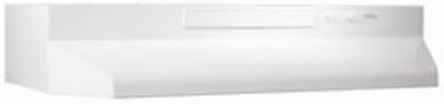 36" WHT Conv Range Hood