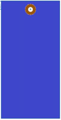 1000PK BLU Tote Tag