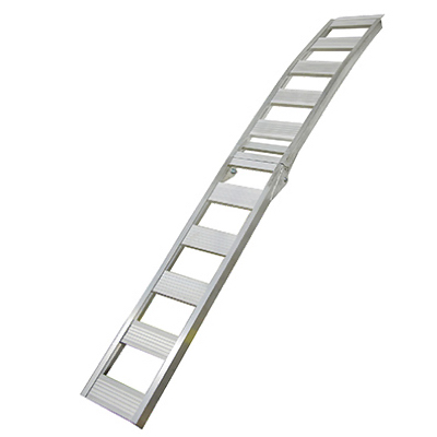 12x90 ALU Folding Ramp