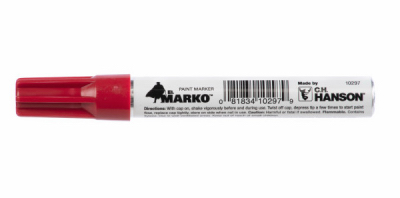 RED Paint Marker