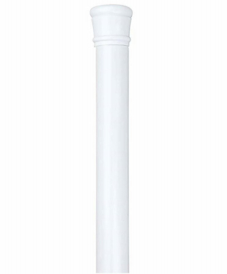 24-40" WHT SHWR Rod