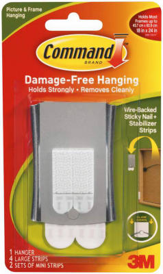 Sticky Nail Wire Hanger