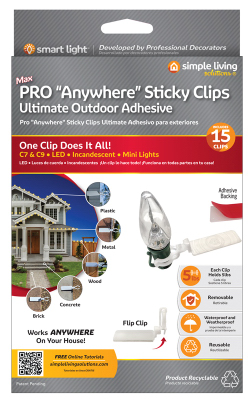15CT Sticky Clips