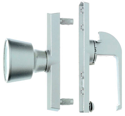 Univ WHT Tul Knob Latch
